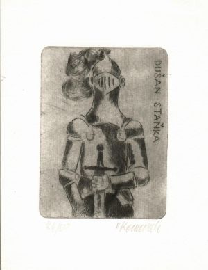 [Ex libris] Dušan Staňka - Komárek, Vladimír