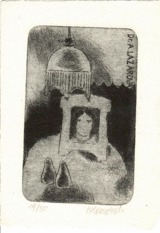 [Ex libris] Dr. A. Lazarová