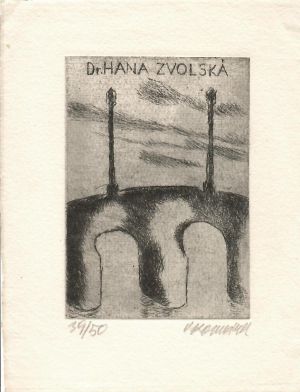 [Ex libris] Dr. Hana Zvolská - Komárek, Vladimír