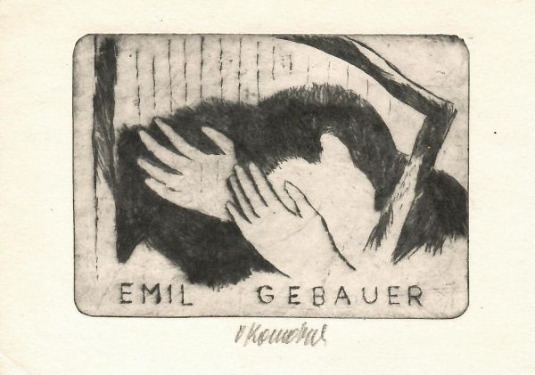 [Ex libris] Emil Gebauer