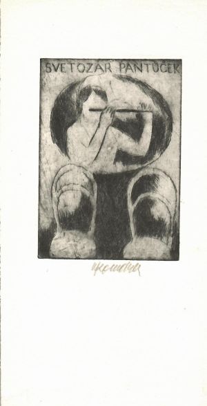 [Ex libris] Svetozár Pantůček - Komárek, Vladimír