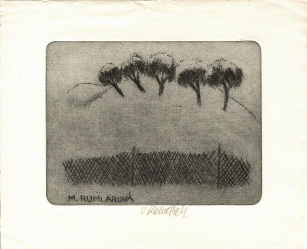[Ex libris] M. Rumlarová