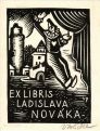 Ex libris Ladislava Nováka - Polívka, Václav