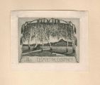 Ex libris Elizabeth Leuschner - Fischer-Oels, Helma