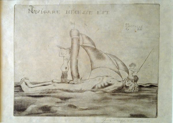 Navigare necesse est Ex eroticis G M [Giovanni Mantero]