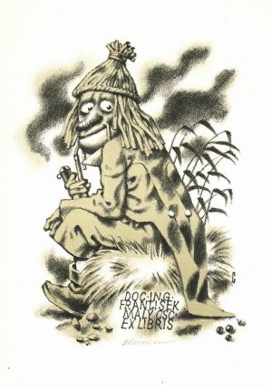 Doc. Ing. František Malý Csc. Ex libris - Cinybulk, Vojtěch