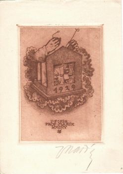 P.F. 1929 Prof. Mařík Louny