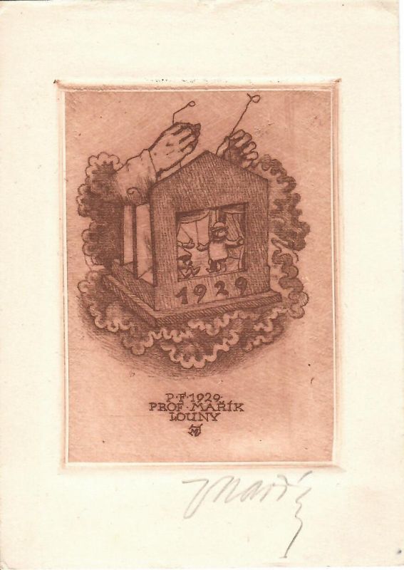 P.F. 1929 Prof. Mařík Louny