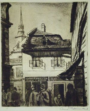 Františkánská ulice v Brně - Nauman, Arno