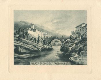 Dieses Buch gehört Frieda Burger