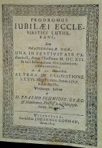 [Konvolut luteránských tisků, vydaných ve Wittenbergu.] - 