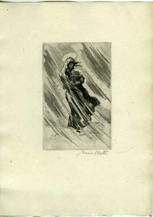 [Deset grafických listů, požívaných většinou jako novoročenky.] - Stretti, Mario