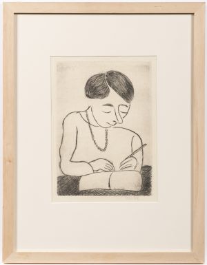 Lesendes Mädchen [Čtoucí dívka] - Czóbel, Béla