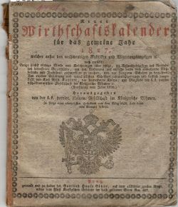 Neuer Wirthschaftskalender für das gemeine Jahr 1827, ...