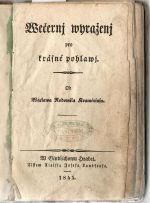 Wečernj wyraženj pro krásné pohlawj. - Kramérius Václav Rodomil