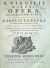 P. VIRGILII MARONIS OPERA, INTERPRETATIONE ET NOTIS ILLUSTRAVIT CAROLUS RUAEUS S. J. AD USUM SERENISSIMI DELPHINI. EDITIO SECUNDA AUCTIOR ET EMENDATIOR, Cui accessit Index accuratissimus, omnibus Numeris et Concordantiis absolutus. Juxta Editionem tertiam Parisiensem Anno 1726. Tomus Primus, Tomus Secundus. - Vergilius, Publius Maronis