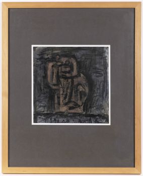 Milosrdný samaritán [studie k obrazu]