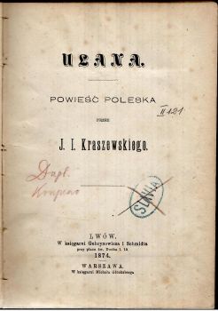 Ulana. Powieść Poleska przez ...