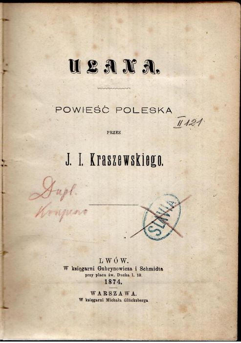 Ulana. Powieść Poleska przez ...