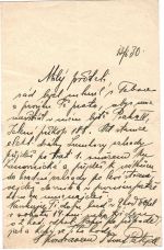 Vzkaz nejmenovanému příteli. - Patejdl, Josef