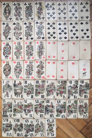 Nekompletní sada tarokových karet. - Piatnik, Ferdinand