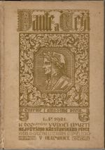 Dante a Češi. K 600letému výročí úmrtí největšího křesťanského pěvce. - 