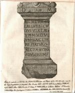 TESSARAKODEOLOGION (alfabetou) TURICENSE. Sive inscriptio antiqua, ex qua Turici sub impp. romanis stationem quadragesimae Galliarum fuisse primum innotescit, commentario illustrata. C. Plinius  Maximo Suo. Sit apud te honor antiquitatis, sit ingentibus factis, sit fabulis quoque. - Hagenbuch, Johann Caspar