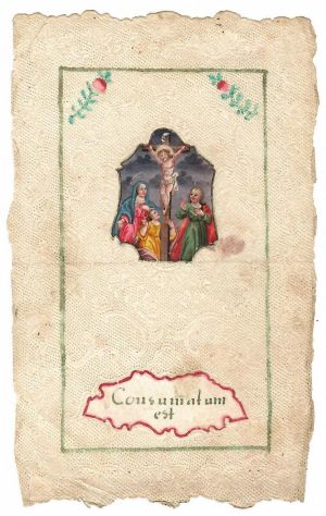 Consumatum est (Dokonáno jest) - uvedení, Bez