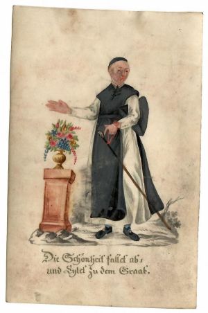 Die Schönheit fallet ab, und Eylet zu dem Graab (cca Krása uvadne a v hrobě se rozplyne)  - uvedení, Bez