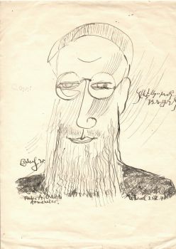 Portrét pátera A. Oskiana