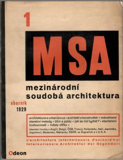 MSA. Mezinárodní soudobá architektura. Sborník 1.