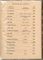 Ex libris Mikoláše Alše 1878 - 1913. - Rytíř, Václav