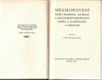 Mramorování. Papíry škrobové, natírané a jiné způsoby zpestřování papíru, s ilustracemi a ukázkami.  - Bradáč, Ludvík