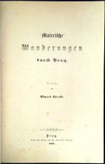 Malerische Wanderungen durch Prag. - Herold, Eduard