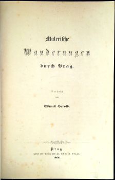 Malerische Wanderungen durch Prag.