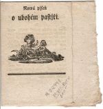 Nowá pjseň o ubohém rytíři. + Dwě nowé pjsně wssem milownjkům k zpěwu na swětlo wydané. - 