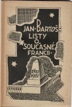 Listy o současné Francii. - Bartoš, Jan