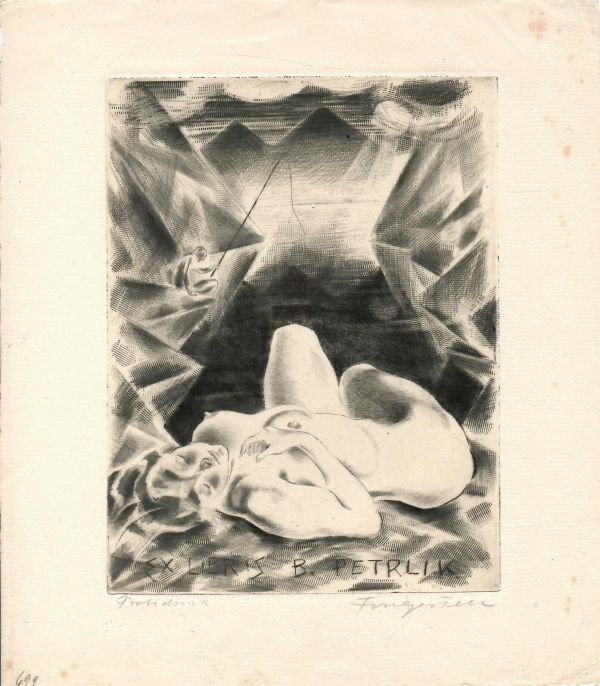 Ex libris B. Petrlík