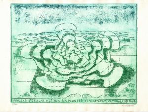 Projekt: Poslední květina na planetě zemi. Otáčivá, pojízdná, kybernet. - Puchnarová (Štormová), Dana