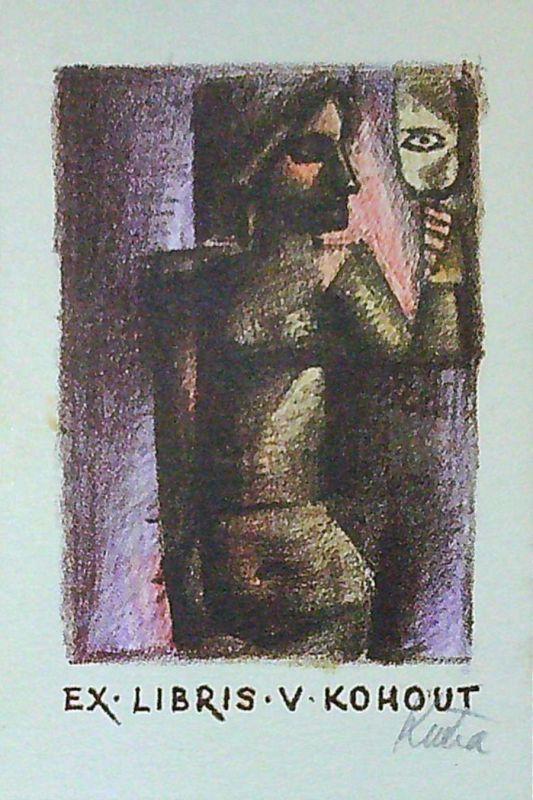 Ex libris V. Kohout