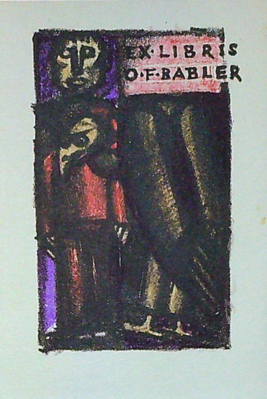 Ex libris O. F. Babler
