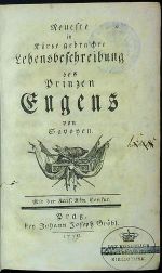 Neueste in Kürze gebrachte des Prinzen Eugens von Savoyen. - 