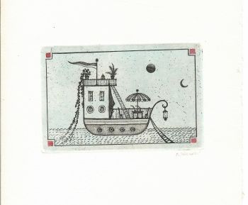 Očarovaná loď (v jiné barvě varianta)