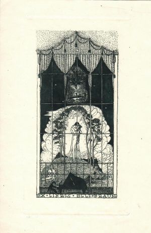 Ex libris Elli Braun - Czuczka, Fritz