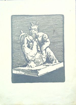 Satyr a koza - Klíma, R.