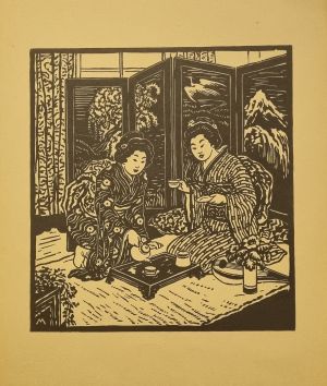 Aus dem fernen Osten. Sechs Original - Holzschnitte. - Michl, Ferdinand