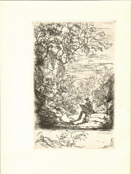 Der Maler in der Landschaft