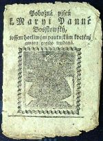 Pobožná pjseň k Maryi Panně Boskowský, wssem horliwým pautnjkům kvctěnj (sic!) gména gegjho wydaná.  - 