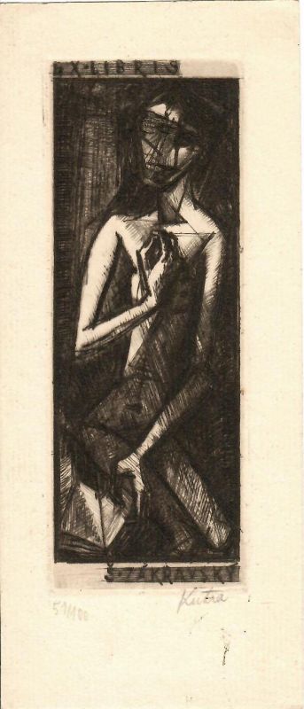 Ex libris Š. Zákravský