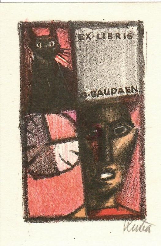 Ex libris G. Gaudaen